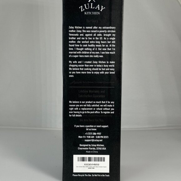 Zulay Kitchen Executive Series Milk Frothed Wand and Stand - Picture 4 of 9